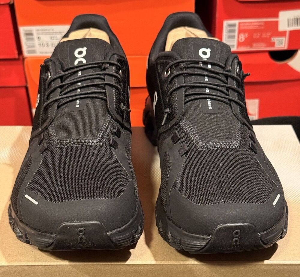 Authentic ON Running Cloud 6 Black Black Mens Size 10.5M Running Shoes (106-07) - Picture 4 of 7